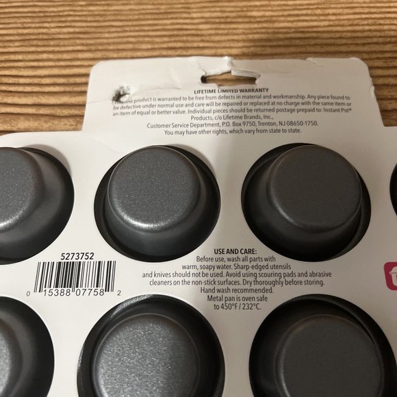 Instant Pot Vortex Mini Muffin Pan Accessories Air Fryer - Picture 6 of 7